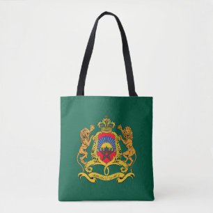 Marokko land wapen wapenschild symbool embleem vla tote bag