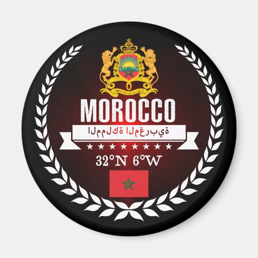 Marokko Magneet (Voorkant)