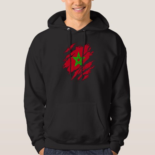 Marokko Marokkaans Hoodie (Voorkant)