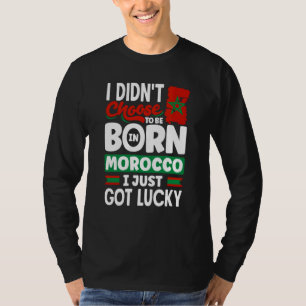 Marokko Marokkaans Marokko Vlag Ik Heb Gewoon Gelu T-shirt