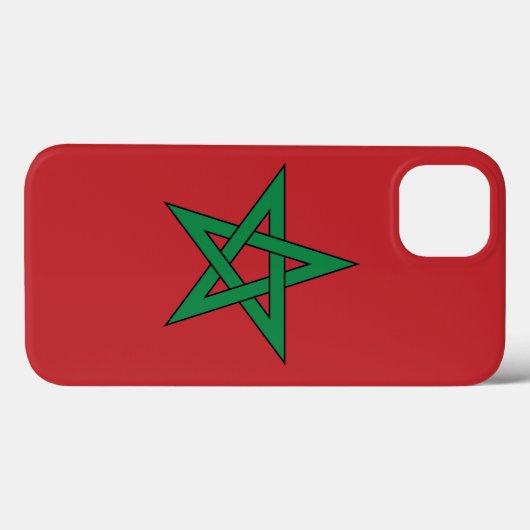 Marokko - Marokkaanse vlag Case-Mate iPhone Case (Achterkant (horizontaal))