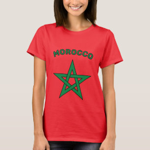 Marokko - Marokkaanse Vlag Mannen T-shirt