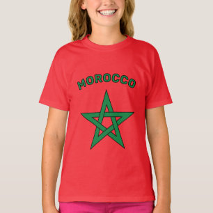 Marokko - Marokkaanse Vlag Mannen T-shirt