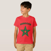 Marokko - Marokkaanse Vlag Mannen T-shirt (Voorkant volledig)