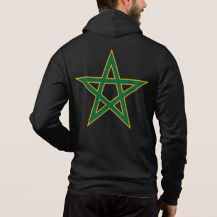 Marokko Marokkaanse Vlag Voetbal Liefhebber Hoodie