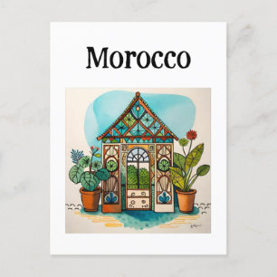 Marokko Marrakech Briefkaart