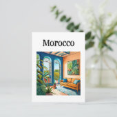 Marokko Marrakech Briefkaart (Staand voorkant)