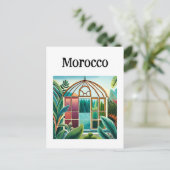 Marokko Marrakech Briefkaart (Staand voorkant)