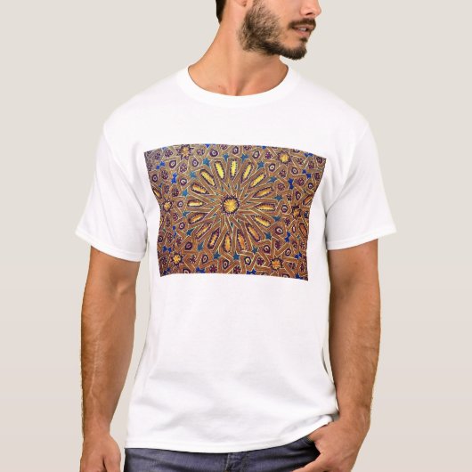 marokko marrakech mosaic islam decoration geometry t-shirt (Voorkant)
