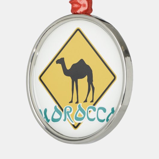 Marokko Metalen Ornament (Links)