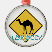Marokko Metalen Ornament (Voorkant)