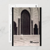 marokko - moskeetboog briefkaart (Voorkant / Achterkant)