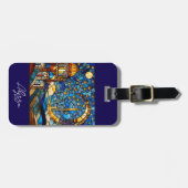 Marokko Nachtelijke Hemel Custom Bagagelabel (Voorkant horizontaal)