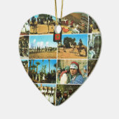 Marokko, Noord-AFrica, Marrakesh multiview Keramisch Ornament (Links)