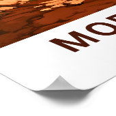 Marokko Noord-Afrika Reisprint Poster (Hoek)