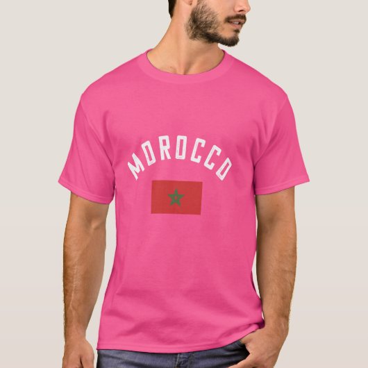 Marokko Noord-Afrika Trots op Marokkaanse Roots Vl T-shirt (Voorkant)