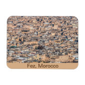 Marokko Old Medina in Fez Magneet (Horizontaal)