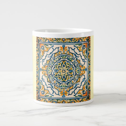 Marokko ornamenten ,Textuur Specialiteit Mok (Voorkant)