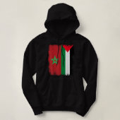 Marokko Palestina Hoodie (Design voorkant)