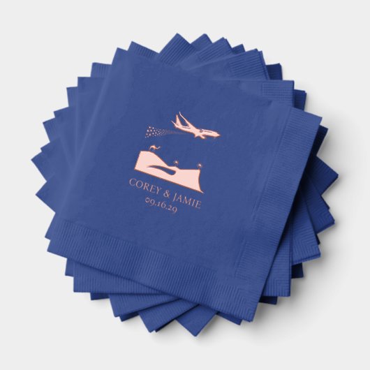 Marokko Paspoort Folie Servetten (Insitu (Gestapeld))