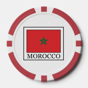 Marokko Pokerchips