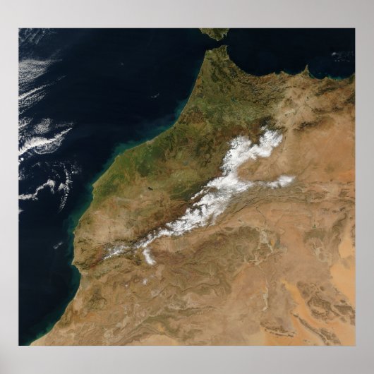 Marokko Poster (Voorkant)