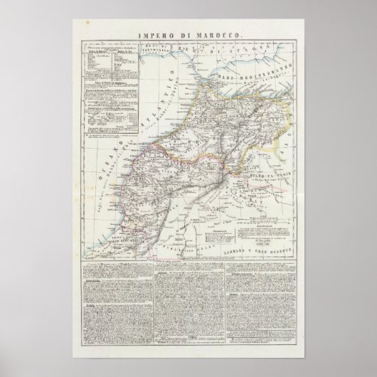 Marokko Poster (Voorkant)