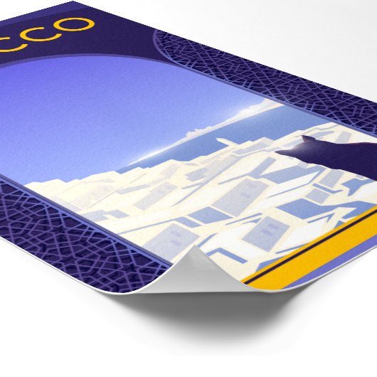 Marokko Poster (Hoek)