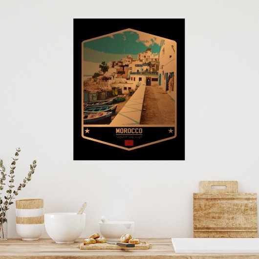 Marokko Poster (Keuken)