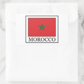 Marokko Rechthoekige Sticker (Tas)