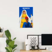 Marokko reisposter poster (Thuiskantoor)