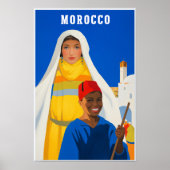 Marokko reisposter poster (Voorkant)