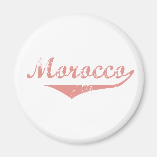 Marokko revolutie stijl magneet (Voorkant)