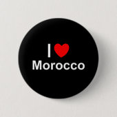 Marokko Ronde Button 5,7 Cm (Voorkant)