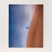 Marokko Sahara Blue Man Legpuzzel (Verticaal)