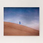 Marokko Sahara Blue Man Legpuzzel (Horizontaal)