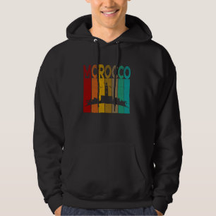 Marokko Shirt, ik hou van Marokko Kaart Marokko Hoodie