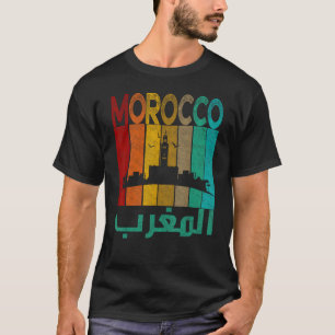 Marokko Shirt, ik hou van Marokko Kaart Marokko T-shirt