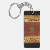 Marokko Sleutelhanger Souvenir (Voorkant Links)