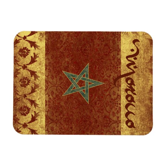 Marokko Souvenir Magnet Magneet (Horizontaal)