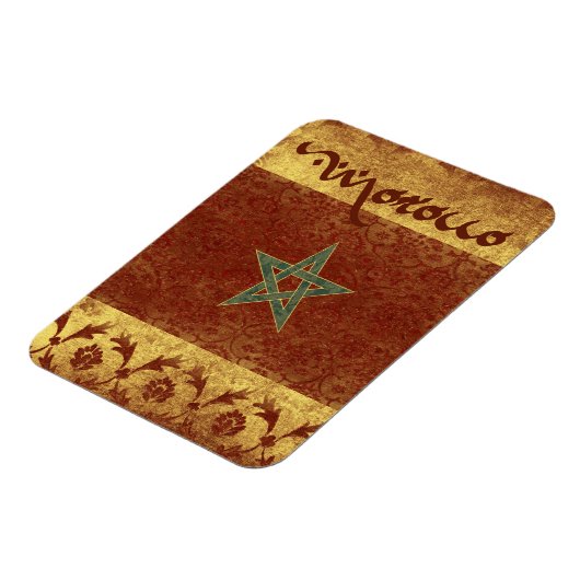 Marokko Souvenir Magnet Magneet (Linkerzijde)