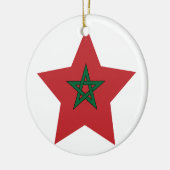 Marokko Star Keramisch Ornament (Links)