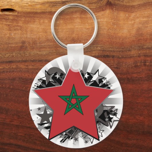 Marokko Star Sleutelhanger (Voorkant)