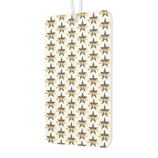 Marokko: ster van erfgoed en moderniteit luchtverfrisser (Links)