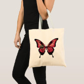 Marokko Swallowtail Vlinder Vlag Tote Bag (Voorkant (product))