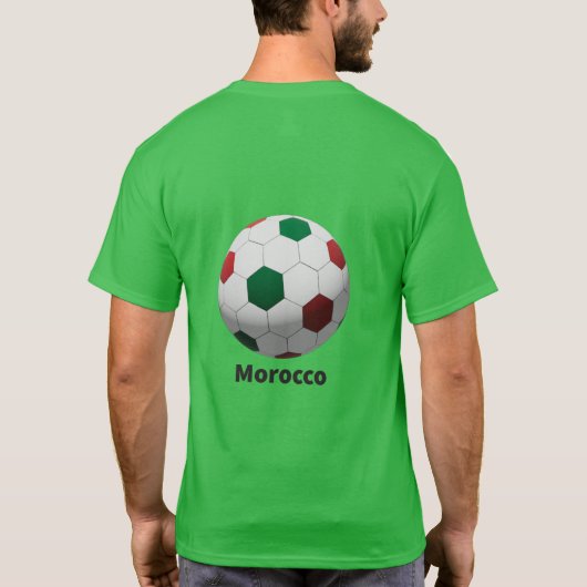 Marokko T-shirt (Achterkant)