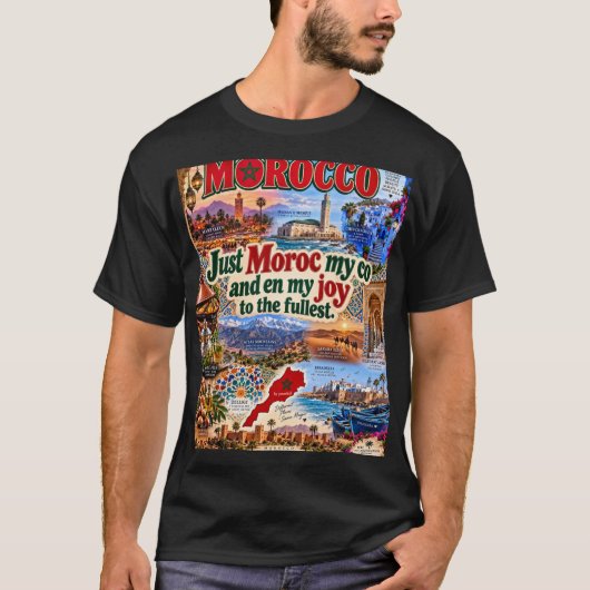 Marokko T-shirt (Voorkant)
