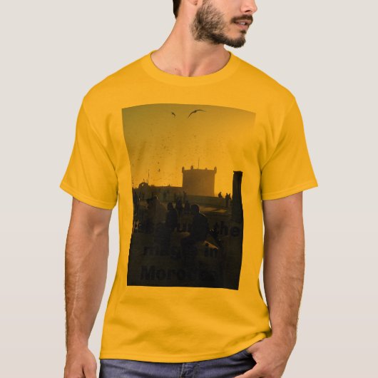 marokko  t-shirt (Voorkant)