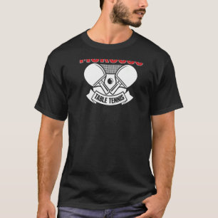 Marokko Tafeltennis Ondersteun Marokkaans Ping Po T-shirt