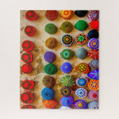 Marokko Taqiyah-Pet in een sok Legpuzzel (Verticaal)